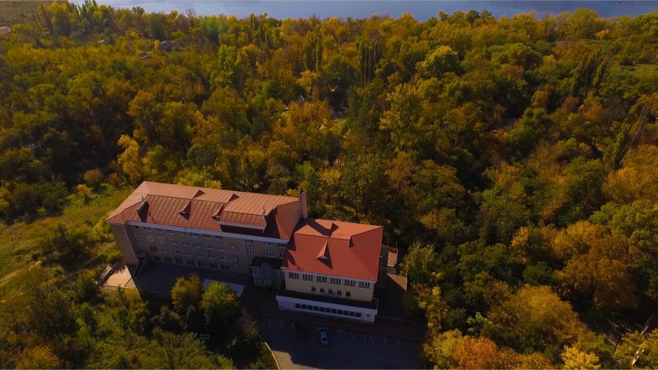 Hotel Pectoral On Khortytsia Zaporizhia Exterior foto
